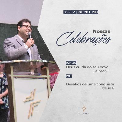 O Cuidado de Deus com seu povo - Pr Luciano Cozendey - Culto PIBRB - Manhã (05/02)