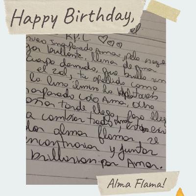Alma Flama Poema