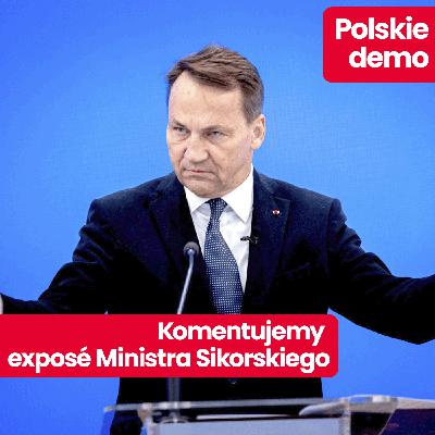 Polskie demo: Exposé Sikorskiego w Sejmie komentuje Jacek Czaputowicz: „Rząd ma kompleksy wobec USA”