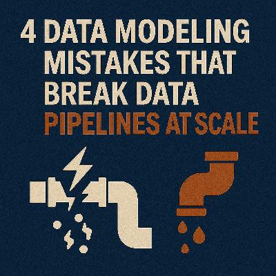 4 Data Modeling Mistakes That Break Data Pipelines at Scale