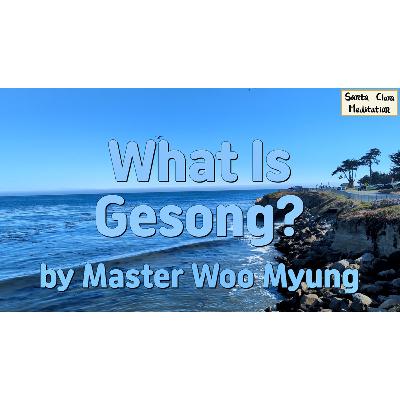 🪶 What is Gesong? : enlightenment, true expression, heart, wisdom, writing, awakening, truth | Master Woo Myung | Santa Clara Meditation