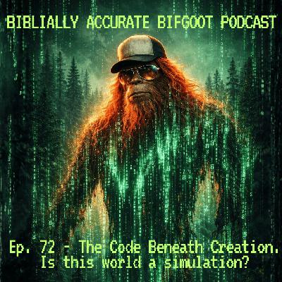 Ep. 72 - The Code Beneath Creation. Is this world a simulation?