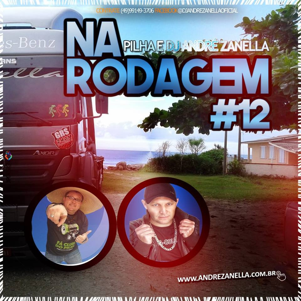 PODCAST NA RODAGEM 12 - PILHA E DJ ANDRE ZANELLA episode artwork