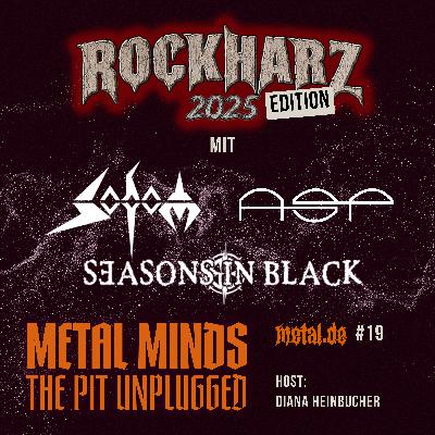 #19 ROCKHARZ Edition mit SODOM, ASP und Seasons in Black