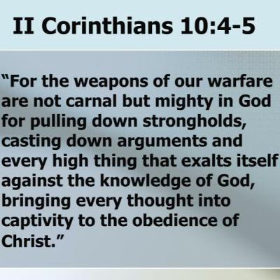 OUR WEAPONS OF WAR. OUR WEAPONS OF WAR.