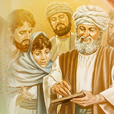 «Su nombre es Juan». Zacarías recuperó el habla y comenzó a alabar a Dios.