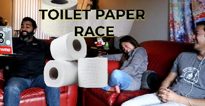 Toilet Paper Race