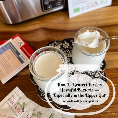 Episode 347: How L. Reuteri Targets Harmful Bacteria — Especially in the Upper Gut Episode 347: How L. Reuteri Targets Harmful Bacteria — Especially in the Upper Gut