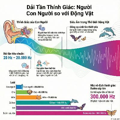 Vì Sao Con Người Nghe Được Quá Ít? Bí Ẩn Đằng Sau Đôi Tai Loài Người Vì Sao Con Người Nghe Được Quá Ít? Bí Ẩn Đằng Sau Đôi Tai Loài Người
