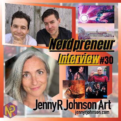 Nerdy Oil Painter Jenny Johnson Art - Interview 30