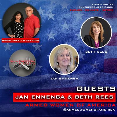 Fueling the Armed Women of America with Jan Ennenga & Beth Rees - GunFreedomRadio EP 486