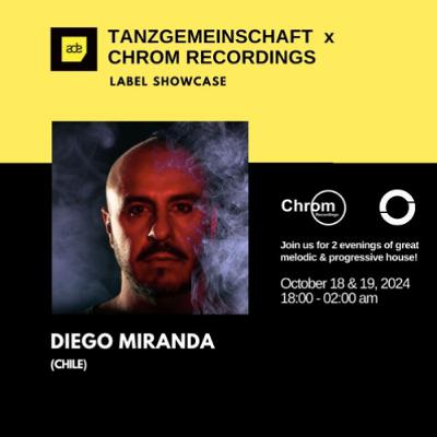 Diego Miranda, live recorded @ ADE2024 (Chrom Recordings X Tanzgemeinschaft, Friday 18/10/2024)