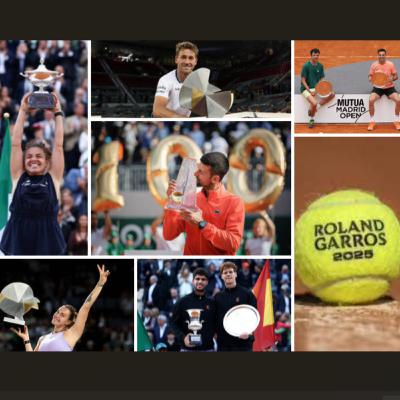 Temp.2025 x Ep.11 | ¡Showtime en MADRID y ROMA, DJOKOVIC alcanza los 100 títulos y 1/16 de ROLAND-GARROS!