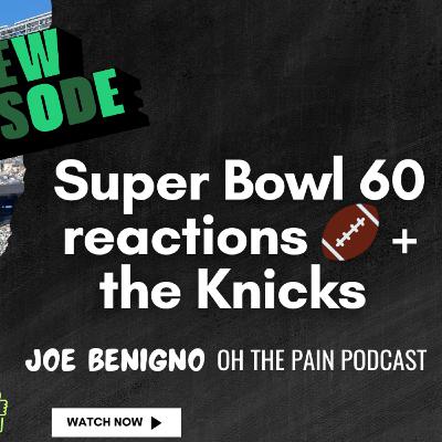 Super Bowl 60 reactions 🏈 + the Knicks stun Boston with a