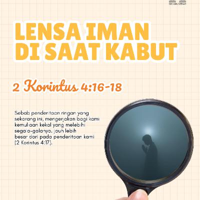 Lensa Iman di Saat Kabut | Renungan Harian GKI Anugerah | 20 Januari 2026