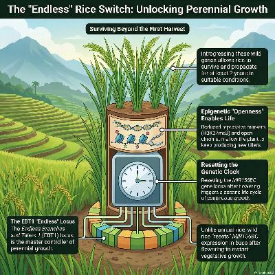 The Endless Harvest: How Scientists Reprogrammed Rice to Never Die 🌾♾️