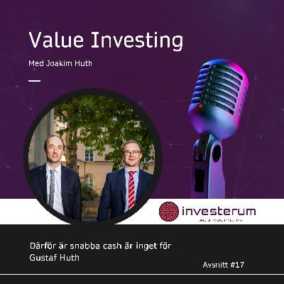 17 Därför är snabba cash är inget för Gustaf Huth