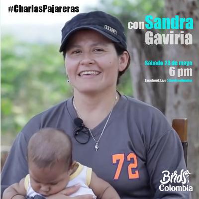 Sandra Gaviria en Charlas Pajareras