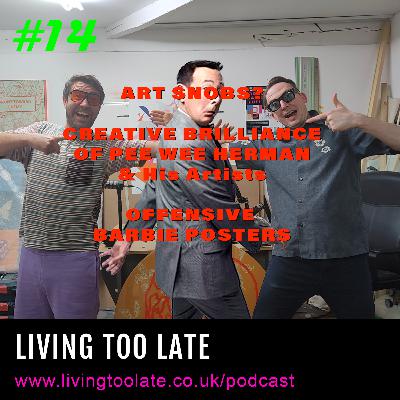Art Snobbery - Pee Wee Herman - Offensive Barbie Posters