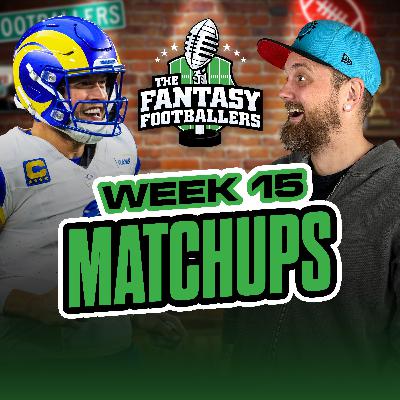 Week 15 Matchups + Wheel of Shame, PLAYOFF PITTS! - Fantasy Football Podcast for 12/12 Week 15 Matchups + Wheel of Shame, PLAYOFF PITTS! - Fantasy Football Podcast for 12/12