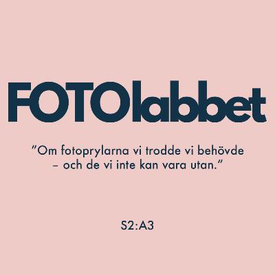 S2:A3 Om fotoprylarna vi trodde vi behövde – och de vi inte kan vara utan. S2:A3 Om fotoprylarna vi trodde vi behövde – och de vi inte kan vara utan.