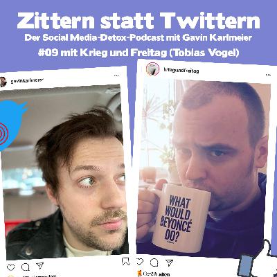 Tobias Vogel aka Krieg und Freitag, wie süchtig sind wir eigentlich alle wirklich? (mit @kriegundfreitag)