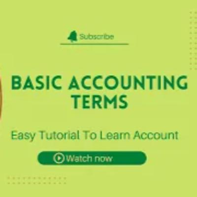 basic accounting terms | bpa educators | Accounting