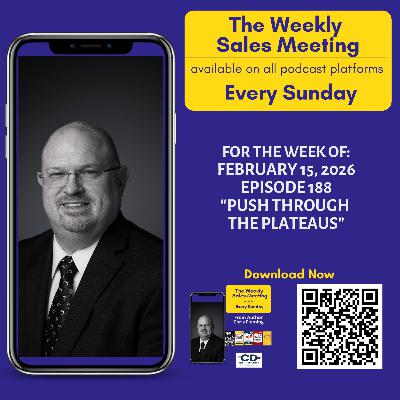 Episode 188: Push Through the Plateaus Episode 188: Push Through the Plateaus