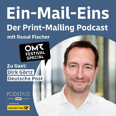 #14 Live-Podcast: Sind Rabatte der stärkste Hebel in der Werbung? – mit Dirk Görtz, Deutsche Post, von der OMR 2022
