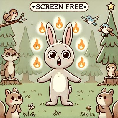 The Bunny Whose Ears Shot Fire: an Original Ad-free Kids Story