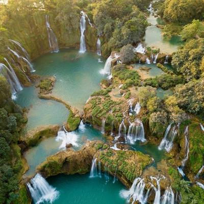 THE TOP WORLD IMPRESSIVE BAN GIOC WATERFALL THE TOP WORLD IMPRESSIVE BAN GIOC WATERFALL
