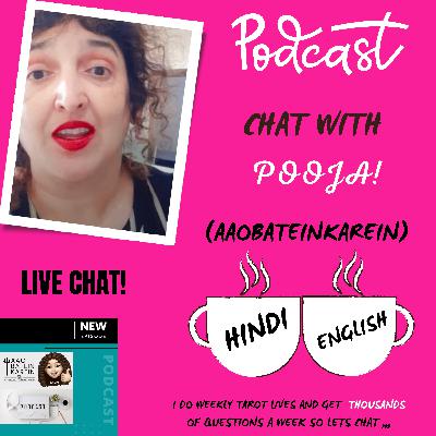 Chat with POOJA! EPI 🎧 6 🎧 HOW TO WORK ON YOUR INTUTION🧘‍♀️🧘‍♂️ ❗THE RIGHT WAY OF DONATING THINGS✅ ❗❗TIPS &TOOLS❗❗
