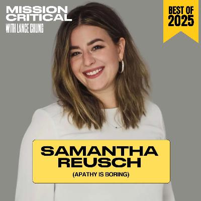 Best of Mission Critical: Why Young People Aren't Voting with Apathy is Boring's Samantha Reusch Best of Mission Critical: Why Young People Aren't Voting with Apathy is Boring's Samantha Reusch