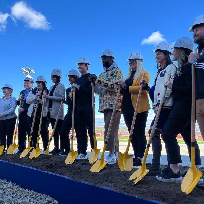 Utah Royals owner Ryan Smith, head coach Amy Rodriguez speak about Royals-specific training facility
