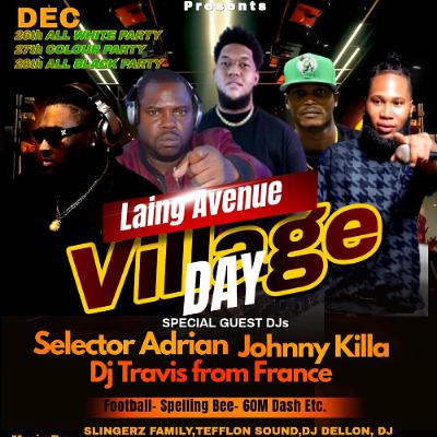 LANE AVE VILLAGE DAY 2025 PROMO UPDATE BY BIGPAPA & DJ DELLON HOTSKULL