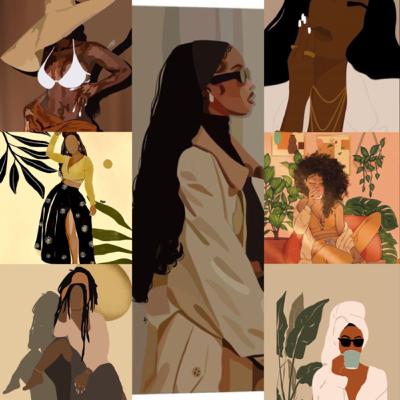 The feminine rambled thoughts