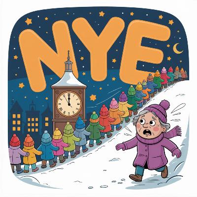 The NYE Queue for Next Year 🎉⏰ The NYE Queue for Next Year 🎉⏰