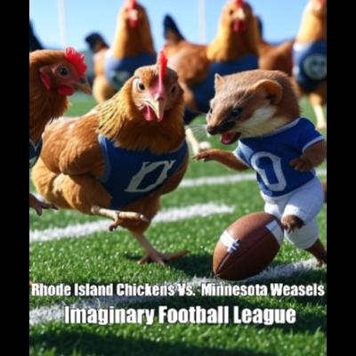 Minnesota Weasels Vs The Rhode Island Chickens Minnesota Weasels Vs The Rhode Island Chickens