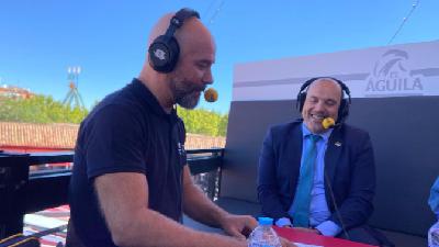 Entrevistamos al presidente de la Cortes de Castilla-La Mancha en la Feria de Albacete