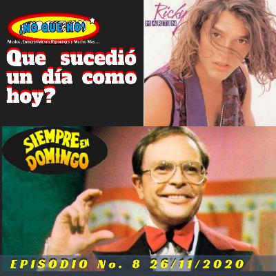🔴Ep. 8 Que sucedió un día como hoy? 🔴Ep. 8 Que sucedió un día como hoy?