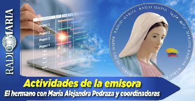 El Hermano Radio María – Actividades de la emisora – 9 de diciembre de 2025 El Hermano Radio María – Actividades de la emisora – 9 de diciembre de 2025