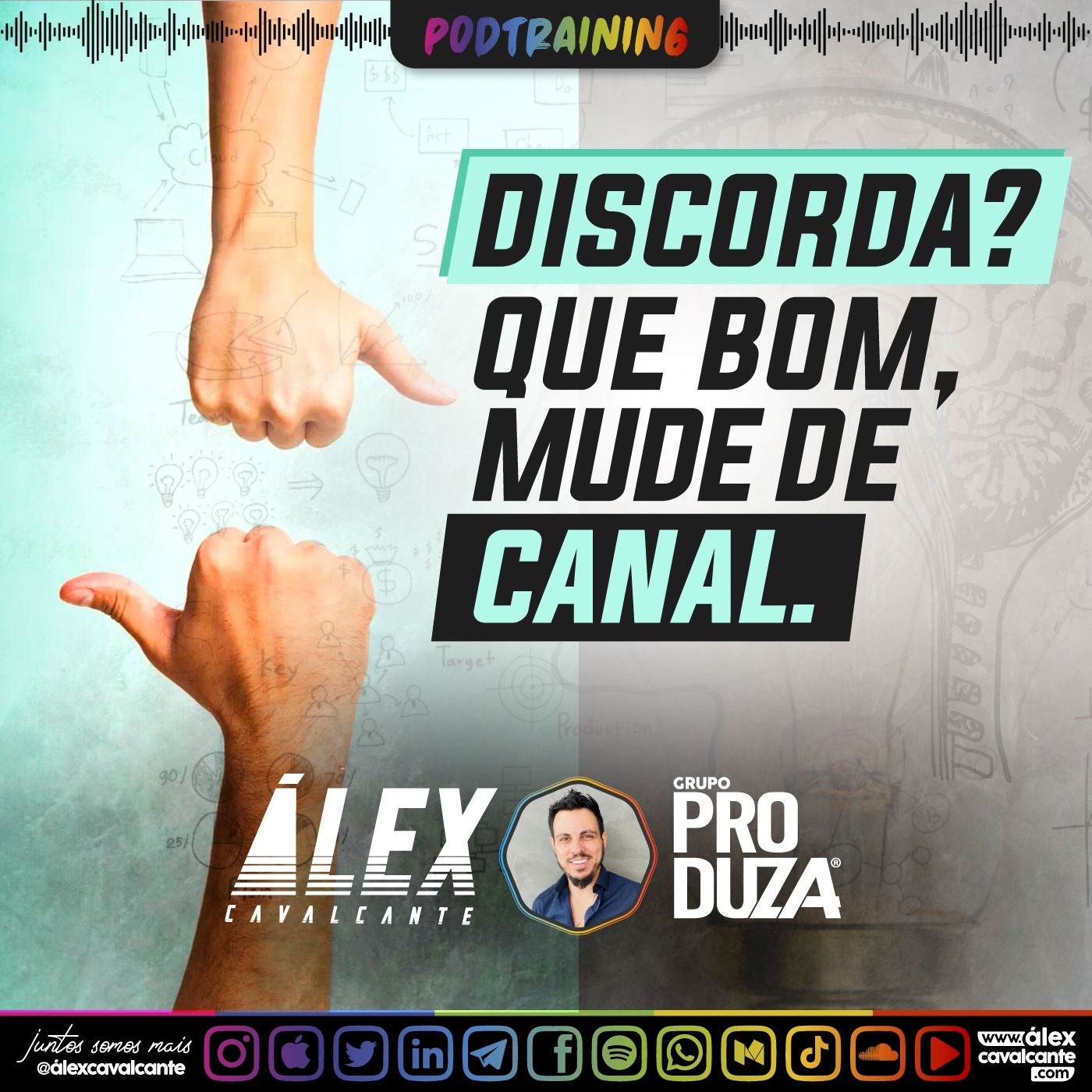 🔴 #43 Que bom que você discorda! Mude de canal. episode artwork