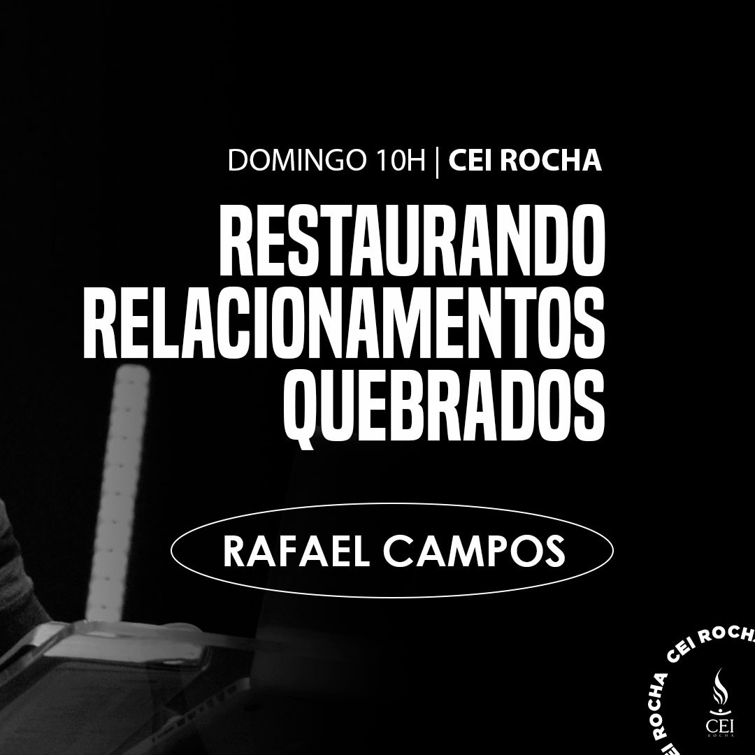 RESTAURANDO RELACIONAMENTOS QUEBRADOS || Pr. Rafael Campos episode artwork