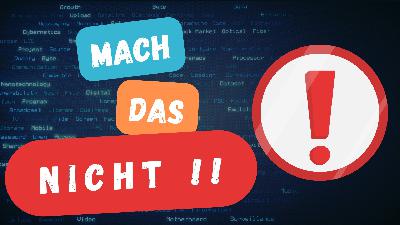 Linux Podcast: 6 Dinge, die Du bei einem Linux-System niemals tun solltest