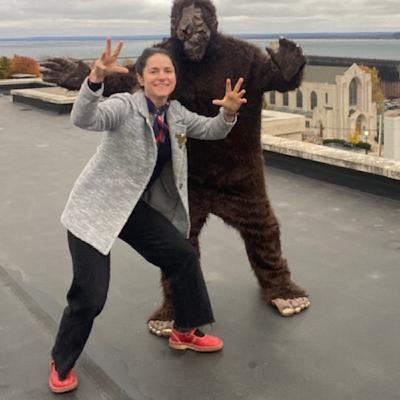 Episode 45: Andrea Gets Big and Hairy with Poetry