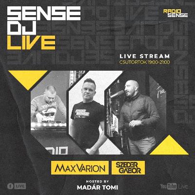 SenseDj LIVE DJ Szeder MaxVarion Host. Madár Tomi @ Radio Sense 2025.01.23