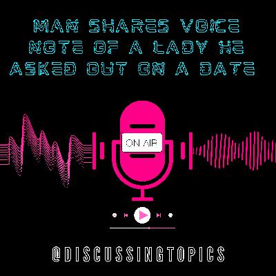 💌Man Shares Message He Received From A Lady That He Asked Out On A Date🫣 💌Man Shares Message He Received From A Lady That He Asked Out On A Date🫣
