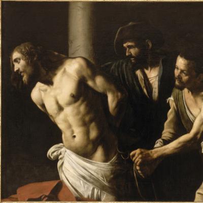 La flagellation du Christ à la colonne. Caravaggio