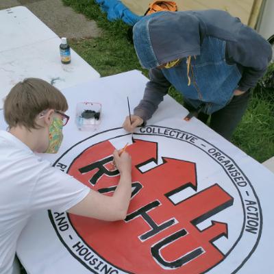 Collective Bargaining for Renters - RAHU Protest WA Labor Conference Collective Bargaining for Renters - RAHU Protest WA Labor Conference