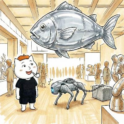 #17 鎖に繋がれた犬と、空を泳ぐ魚、そしてお喋りするタチコマ